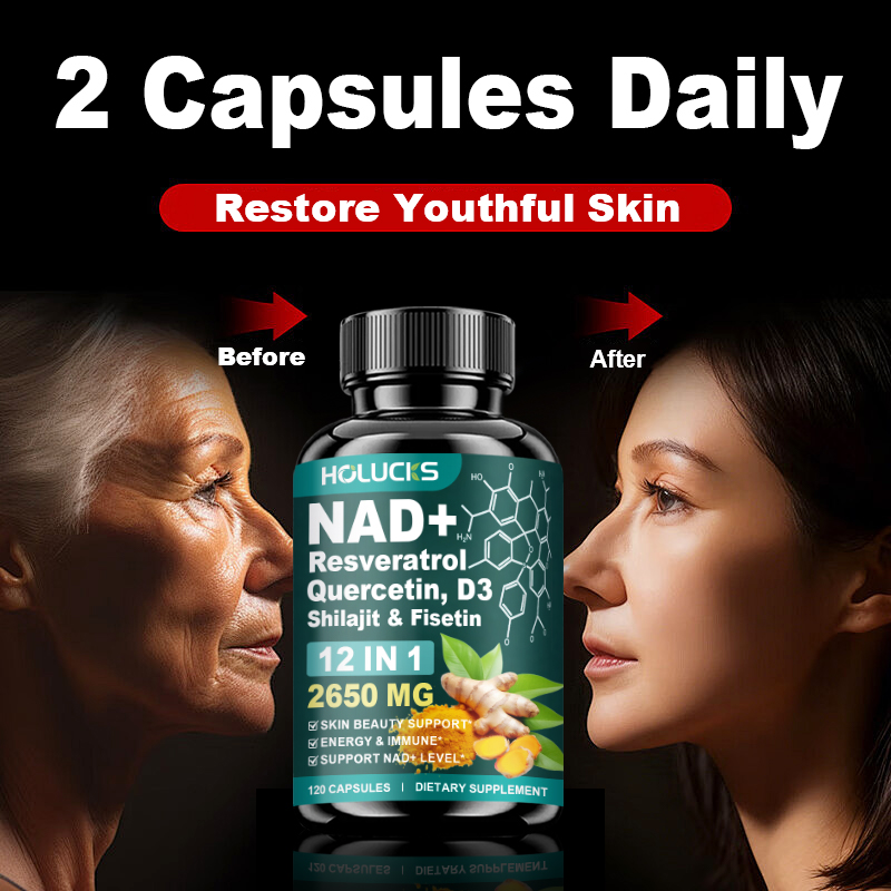 Cápsulas Puras Antienvejecimie - Wellness Quercetin reseña y precio