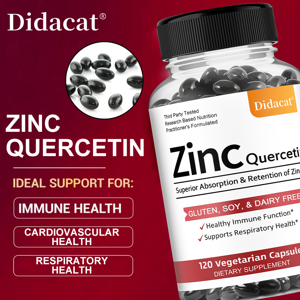 Cápsulas Vegetarianas de Querc - Wellness Quercetin reseña y precio
