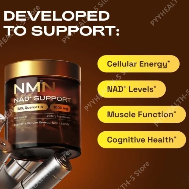 Cápsulas de NMN NAD+ 1000mg co - Wellness Quercetin reseña y precio