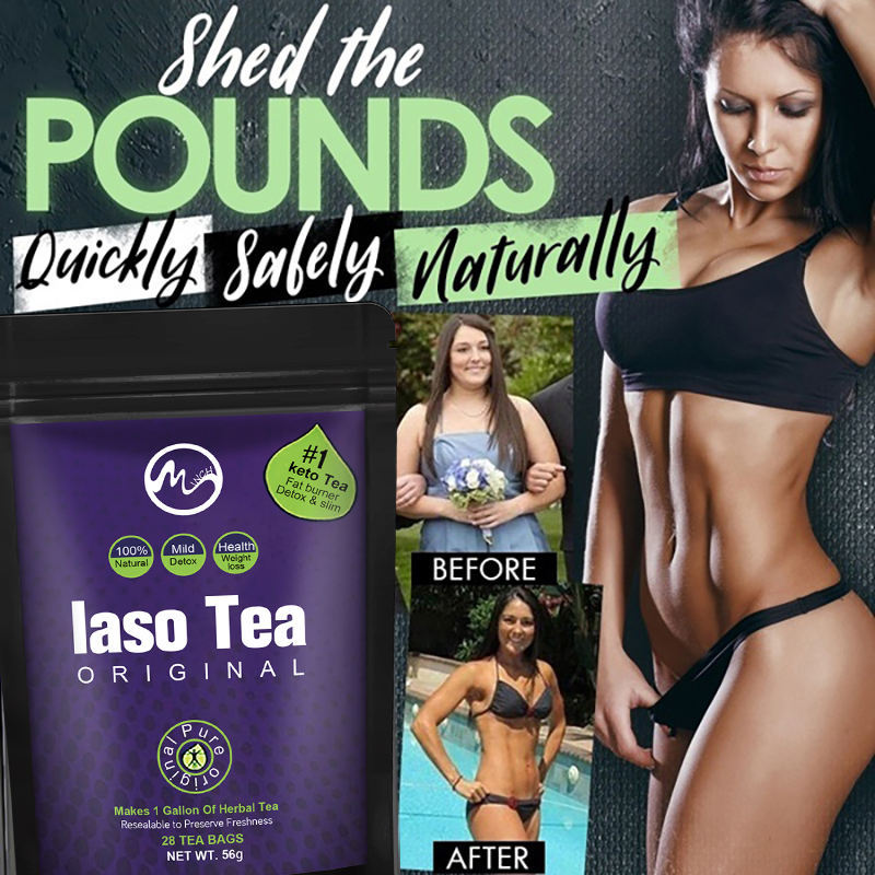 Laso Tea Detox Limpiador IASO  - Herbal Weight Gain reseña y precio