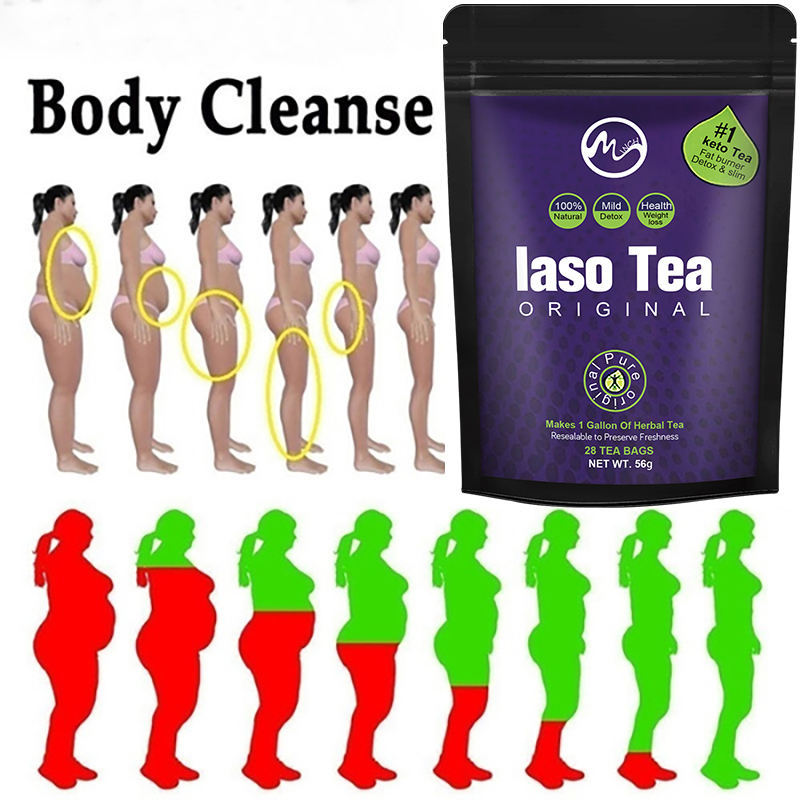 Laso Tea Detox Limpiador IASO  - Herbal Weight Gain reseña y precio