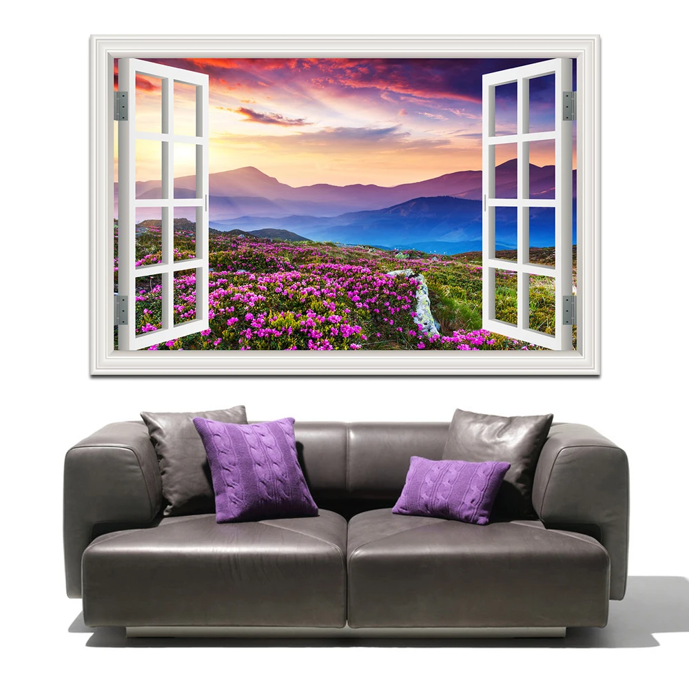 Pegatinas de pared 3D, calcoma - Herbal Wallpaper reseña y precio