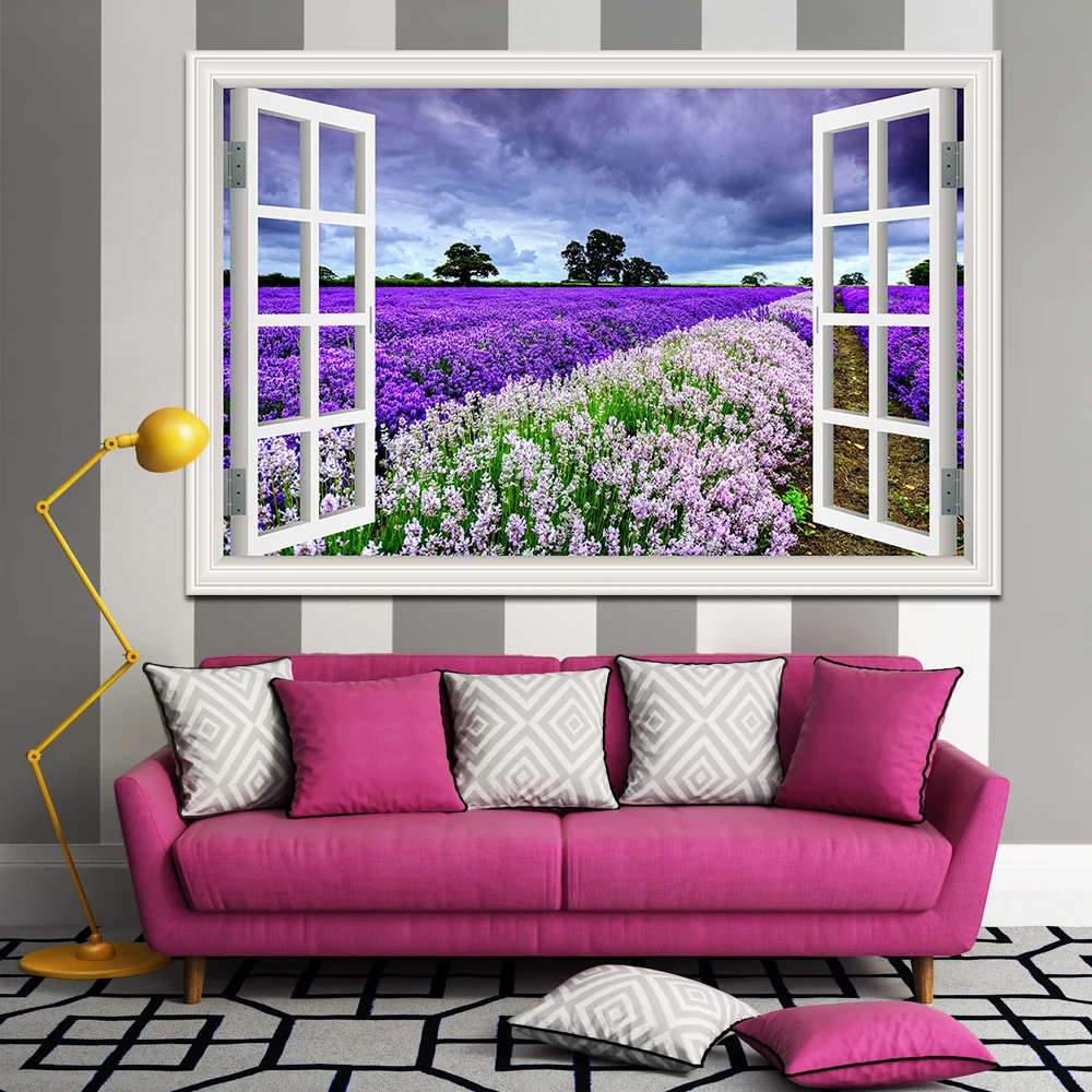 Pegatinas de pared 3D, calcoma - Herbal Wallpaper reseña y precio