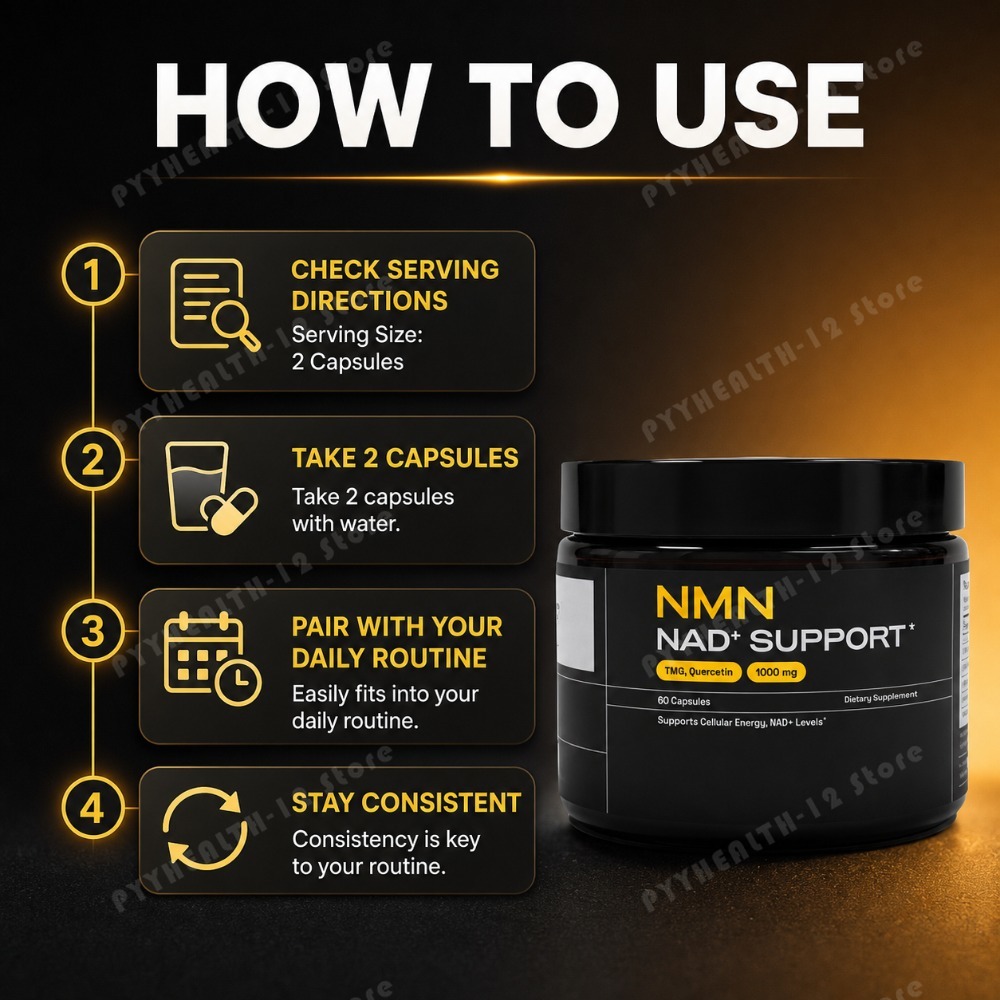Cápsulas de NMN NAD+ 1000mg co - Wellness Quercetin reseña y precio