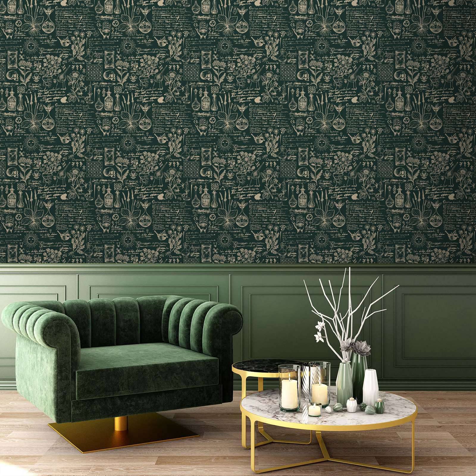 Papel tapiz de medicina verde  - Herbal Wallpaper reseña y precio