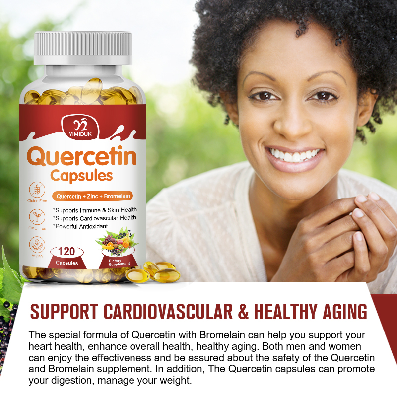 Cápsulas Diarias de Quercetina - Wellness Quercetin reseña y precio