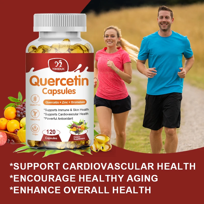 Cápsulas Diarias de Quercetina - Wellness Quercetin reseña y precio