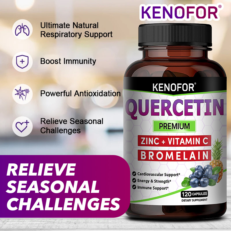 Cápsulas de Quercetina con Bro - Wellness Quercetin reseña y precio