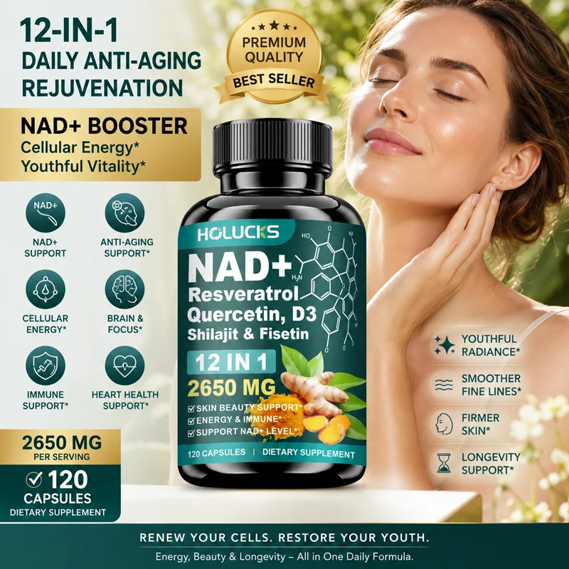 Suplemento de NAD+ de Alta Pot - Wellness Quercetin reseña y precio